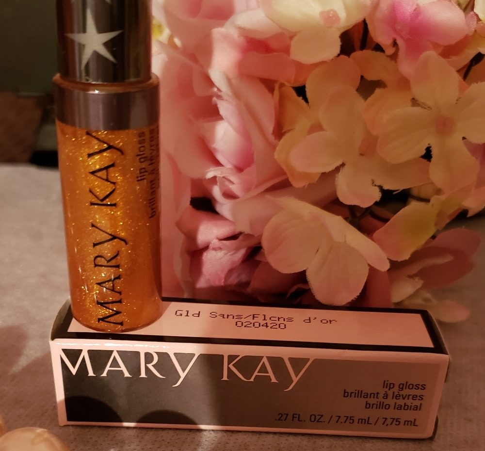 Mary Kay GOLD SEQUINS Lipgloss